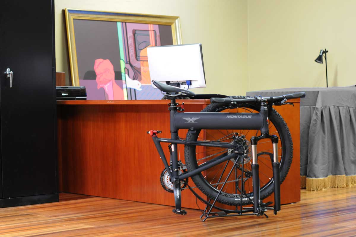 Montague Paratrooper Pro Folding Bike, 20" Frame Electric Cyclery