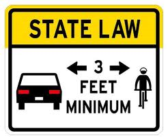 california 3 feet law