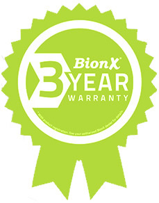 bionx motor bike kit three year warranty