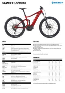 stance e  2 power
