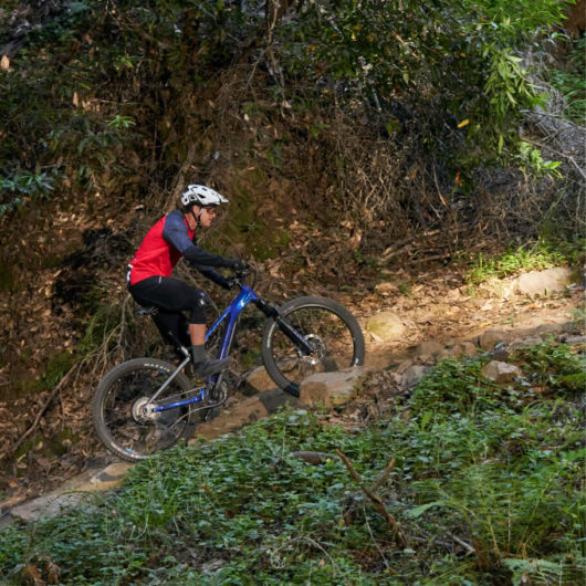 yamaha ydx moro pro riding uphill