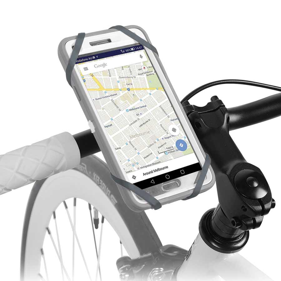 Bike Phone Mount - Patent Pending Bike Phone Holder & FREE iPhone Case