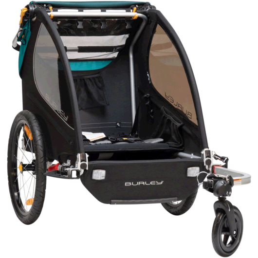 Burley Encore X Child Trailer Turquoise Electric Cyclery