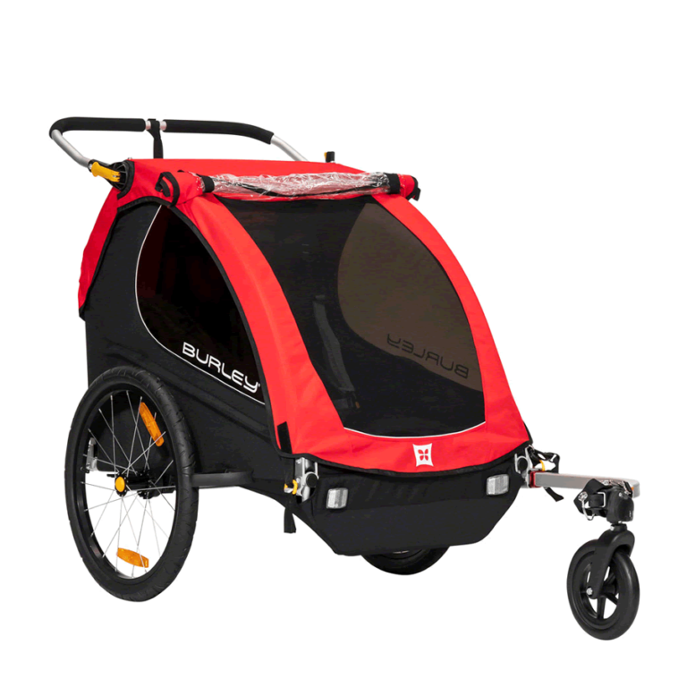 Burley Honey Bee Child Trailer Red Electric Cyclery