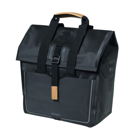 urban dry bike bag pannier basil