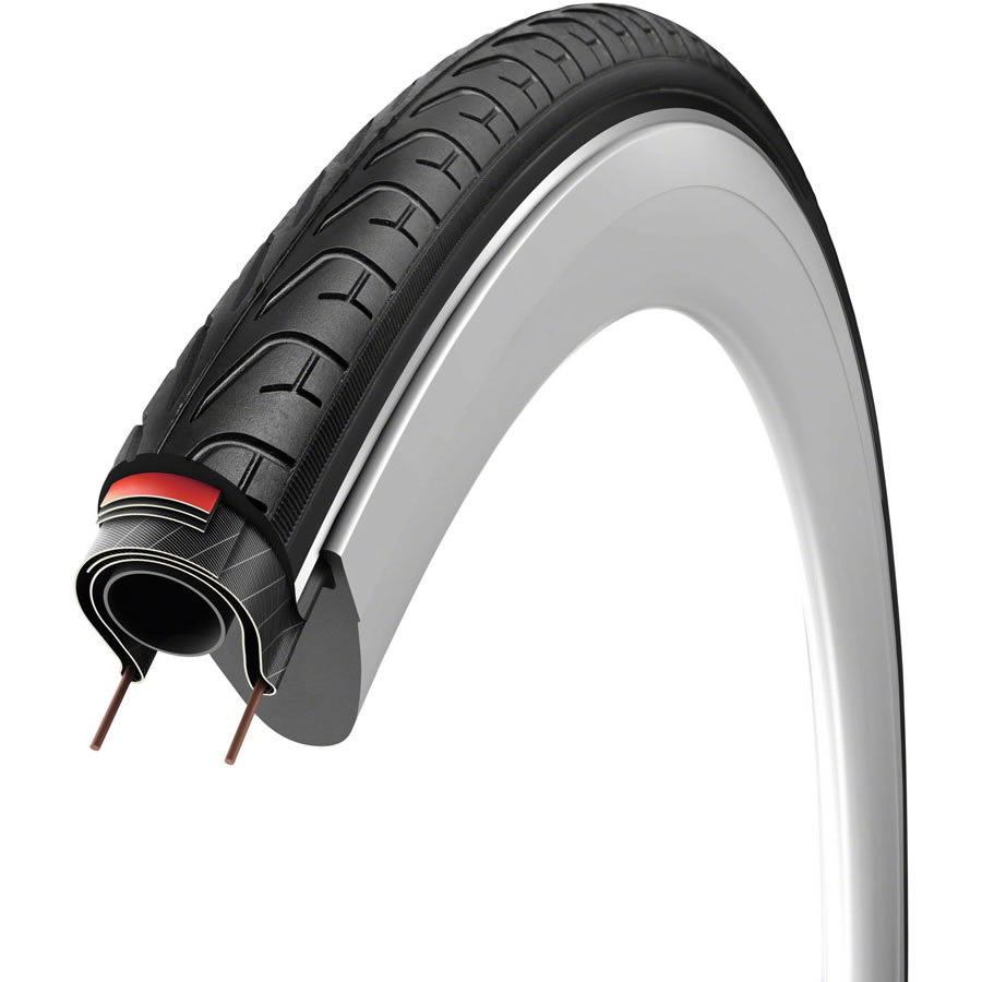 Vittoria Randonneur Tech G2.0 Tire 700 x 28 Clincher Wire Black Reflective Electric Cyclery