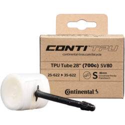 Continental ContiTPU Tube, 700c, Presta, Various Valve Lengths