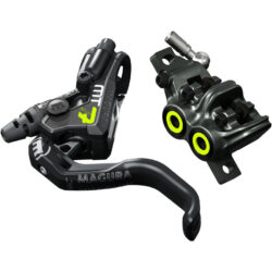 Magura MT7 Pro Disc Brake and Lever - Front or Rear, Hydraulic, Post Mount, Tooled Reach Adjust, Black/Gray